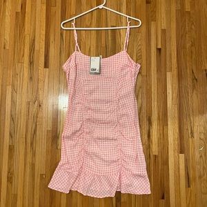 H&M Pink patterned dress